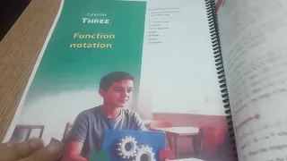 lesson 3 function notation of unit 2 algebra