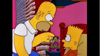 the simpsons best moments part 4 bart is smoking