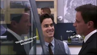 Neal Caffrey giving Peter Burke Ulcers for Over Nine Minutes White Collar Compilation