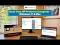 How to Scan from HP Printer to Computer - Windows 11 Mac Printer Tales
