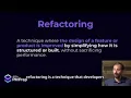Refactoring in Agile Development - Improving Code Without Changing Behavior