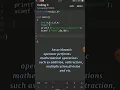 Arithmetic Operations Using User Input