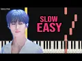 Download Lagu ECLIPSE - Sudden Shower (Lovely Runner OST) | SLOW EASY Piano Tutorial by Pianella Piano