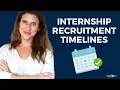 When to Start Applying for Internships