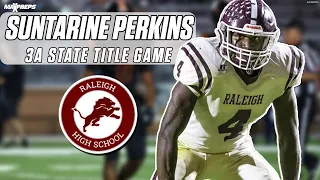 LB in Mississippi Suntarine Perkins DOES IT ALL for Raleigh in 3A State Title HIGHLIGHTS