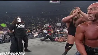 Sting joins NWO wolfpack WCW Nitro June 1 1998