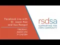 Facebook Live with Dr Jason Hao and his patient CRPS Warrior Sue Rempel
