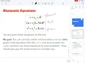 Guess Method and Kinematic Equations