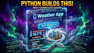 Build a Weather App in Python Step-by-Step Tutorial for Beginners