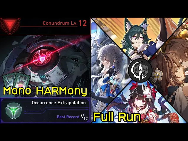 Download MP3 Conundrum Lv.12 Mono HARMony Remembrance Path Occurrence Extrapolation Dice Full Run