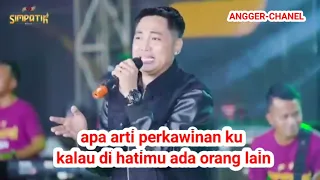 dingin irwan ft simpatik music karaoke re uplod