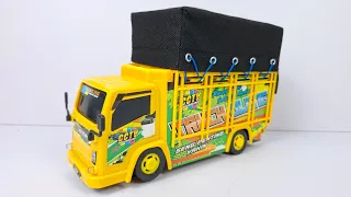 Keren! Unboxing Mainan Mobil Mobilan Baru: Mobil Truk Oleng Terpal Basuri