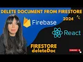 Firebase How to Delete Data from Cloud Firestore