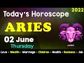 Aj Ka Din Kaisa Rahe Ga Aries Daily Horoscope Horoscope Today Aj Ka Din 02 June 2022