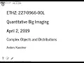 QBI Lecture07 part 2 - Watershed segmentation