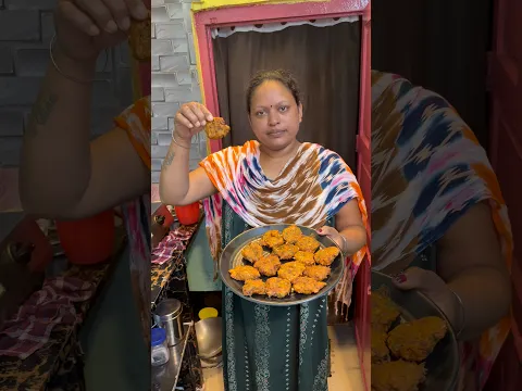 Finally aj mummy ne Jhinga machli ka Pakora banaya 😍🐠 #minivlog #dailyvlog #shorts #vlogs