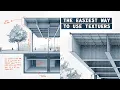 Making Textured Renders with a simple trick in Photoshop