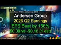 Andersen Group ANDG 5 5B - 2026 Q2 Earnings Analysis