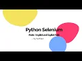 Python Selenium Wait Mechanisms - Implicit and Explicit Waits