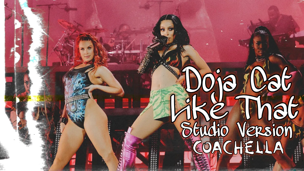 Like That - Doja Cat (Live Studio Version - Coachella 2022)