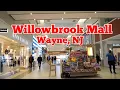 Walking inside Willowbrook Mall in Wayne New Jersey USA