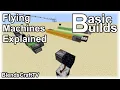 Download Lagu Flying Machines Explained - Basic Builds - Minecraft Java 1.15.2