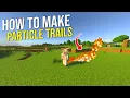 How to Make Working Particle Trails in Minecraft Bedrock
