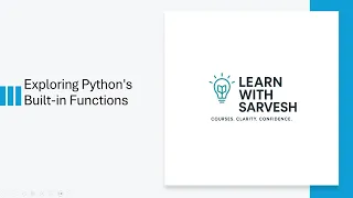 Exploring Python s Built in Functions