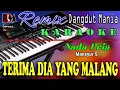 Download Lagu Terima Dia Yang Malang - Mansyur S || Karaoke (Nada Pria) Dj Mix Dut Orgen Tunggal
