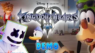 EXCLUSIVE!! Kingdom Hearts III (Official E3 Demo) x Gaming With Marshmello