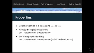 Lecture 2 part 1 Lesson 3 Classes and Objects