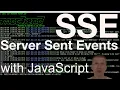 JavaScript How to receive Server Sent Events SSE