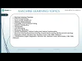 Syllabus for Machine Learning using Python Course from GlobalStat Academy