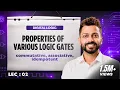 Lec-2 Properties of various Logic Gates Commutative Associative Idempotent