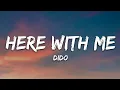 Download Lagu Dido - Here with Me (Lyrics)