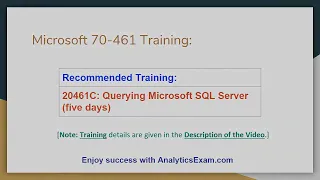 How to Prepare for Querying Microsoft SQL Server 70-461 Certification Exam