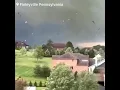 In Pennsylvania the National Weather Service issued a tornado warning for Finleyville Uniontown