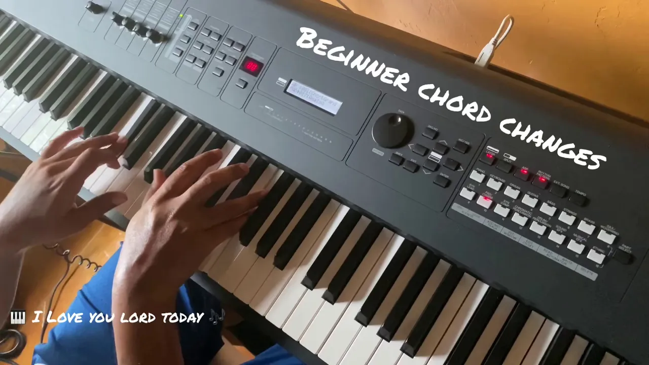 I Love You Lord Today! Gospel Piano Chord Changes I Love You Lord Today! Gospel Piano Chord Changes