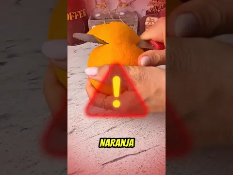 NO PELÉS ESTA NARANJA 😱🚨