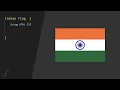 INDIAN FLAG CSS NATIONAL FLAG