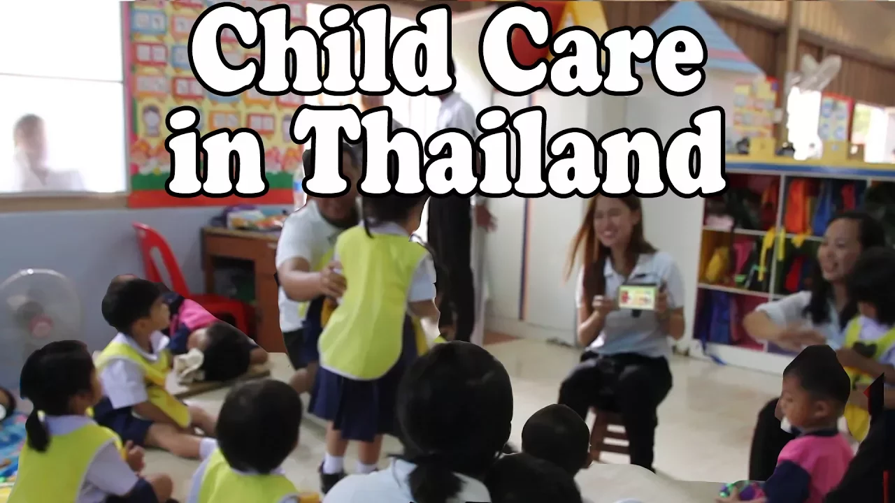Nursery School in Thailand. Anandas First Days at Kindergarten