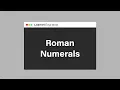 Roman Numeral - Codewars