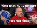 Gigabit Fiber Test Turk Telekom vs TurkNet