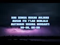 Download Lagu Noah - Badai Pasti Berlalu (Lirik)