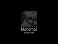 Download Lagu Mohombi - Bumpy Ride (Slowed)