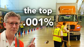 I went to the Olympics of Truck Driving