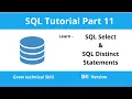 SQL Select Statement SQL Select Distinct Statement With Practical Example In Hindi Part - 11