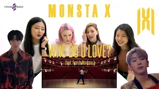  mv reaction who do you love ft french montana monsta x p4pero dance