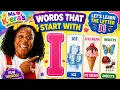 Learning different words with the letter I