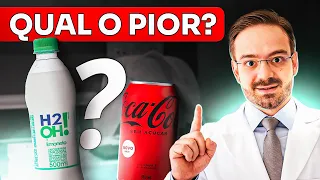 Coca Zero X H2OH: Qual Faz Mais Mal?